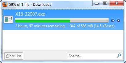 Slow download of files with good internet
