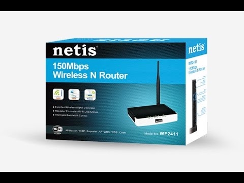 There is no distribution of Wi-Fi on the Netis WF2419E router if there is Internet via cable