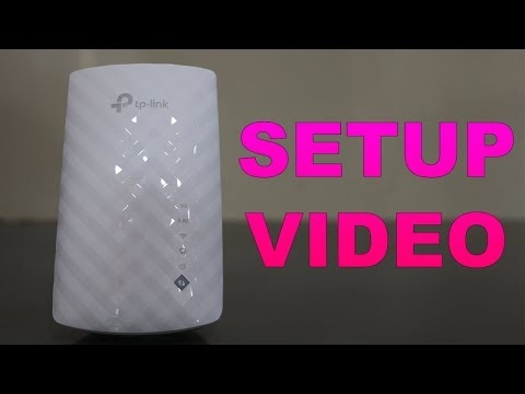 Ekstraordinær betjening av TP-LINK AC 750 RE200 repeater