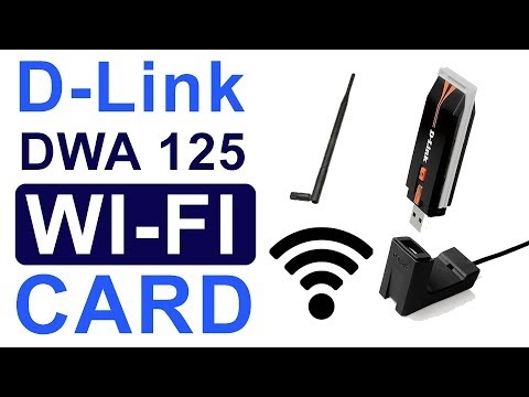 Hidas Internet heikossa tietokoneessa, jossa on Windows XP, D-Link DWA-125: n kautta