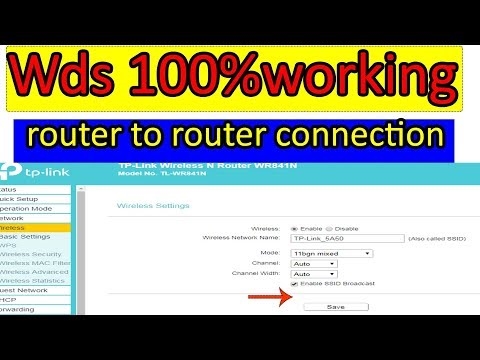 WDS (Bridge Mode) på Tp-Link Archer D5