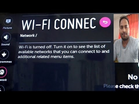 Chyba na televízore LG „Skontrolujte sieťový kábel alebo kľúč Wi-Fi na pripojenie k sieti“