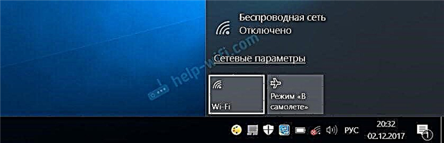 Brezžično - onemogočeno v sistemu Windows 10. Wi-Fi se ne vklopi
