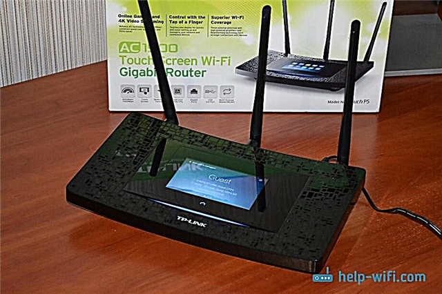 Router TP-Link Touch P5. Granskning, recensioner, information