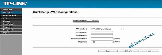 LAN-port WAN helyett a TP-LINK TD-W8961ND ADSL modemen