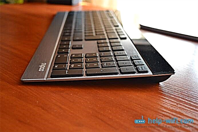Ulasan dan foto Rapoo E9270p 5GHz Wireless Ultra-Slim keyboard (Silver)